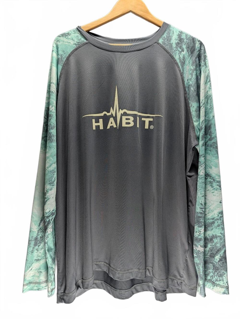 HABIT Solar Action XL Long Sleeve Performance Shirt